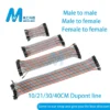 Dupont Line 10CM 20CM 30CM 40CM Dupont line Male to Male Female to Female Male to Female Jumper Wire Dupont Cable for Arduino